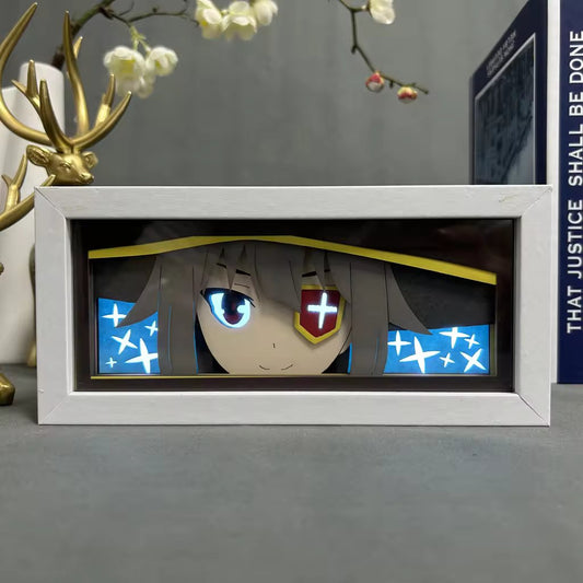 Megumin Konosuba Light Box | LED Room Decor Manga Hikari Shop Megumin Konosuba Light Box | LED Room Decor Manga Hikari Shop